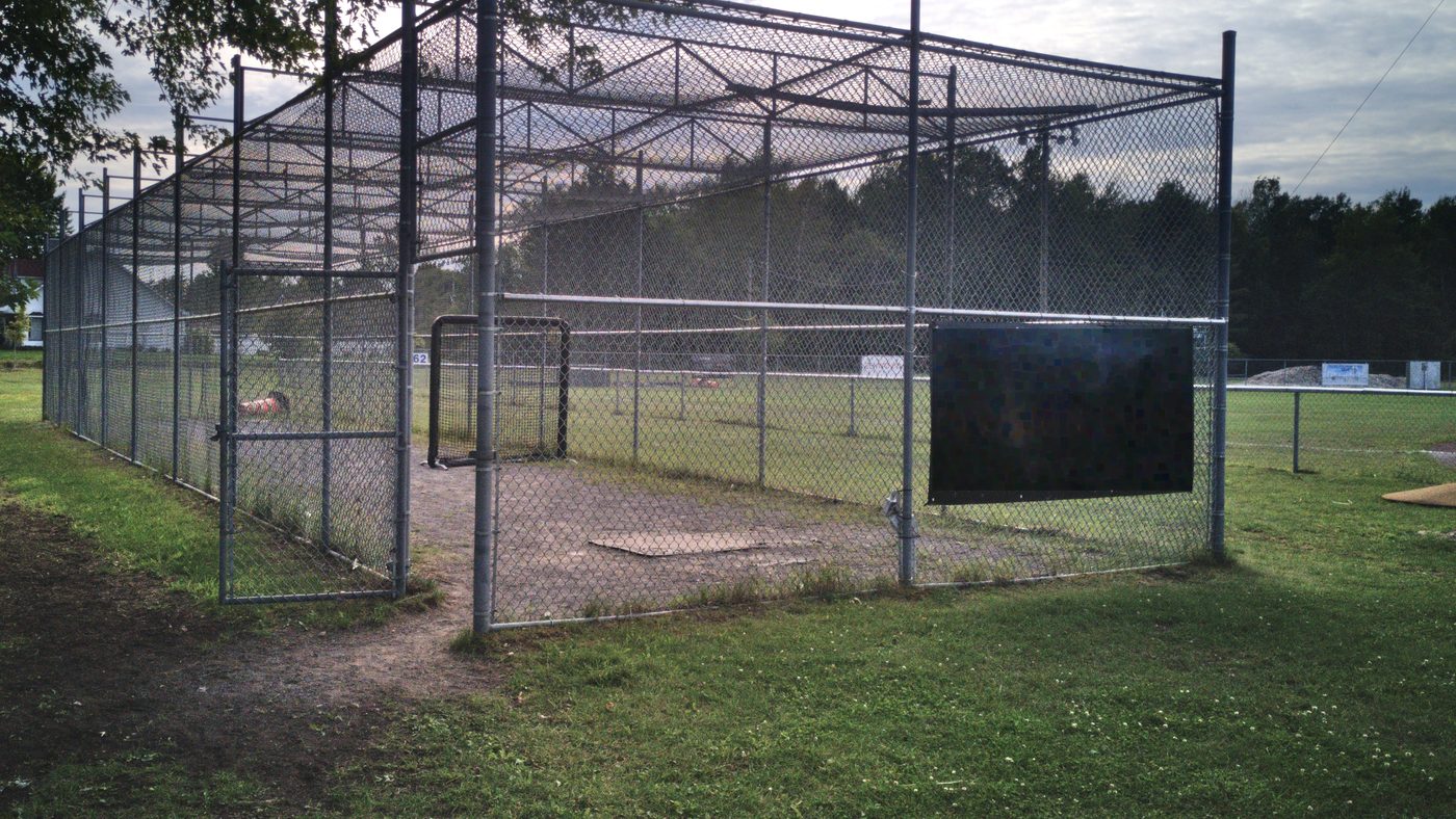 Representative outdoor batting cage (Parc de la Terre-des-Loisirs)