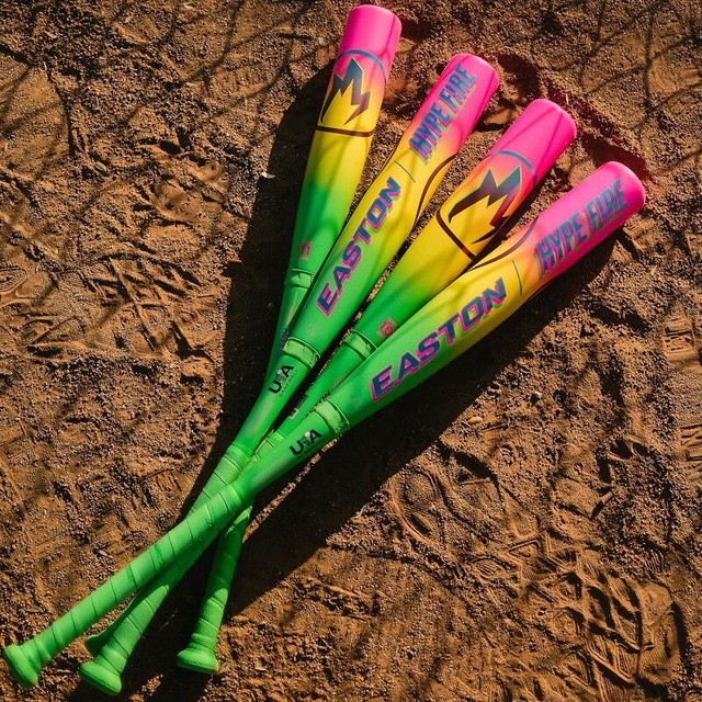 2026 Easton Hype Fire USA (−10) youth bat — official product photo