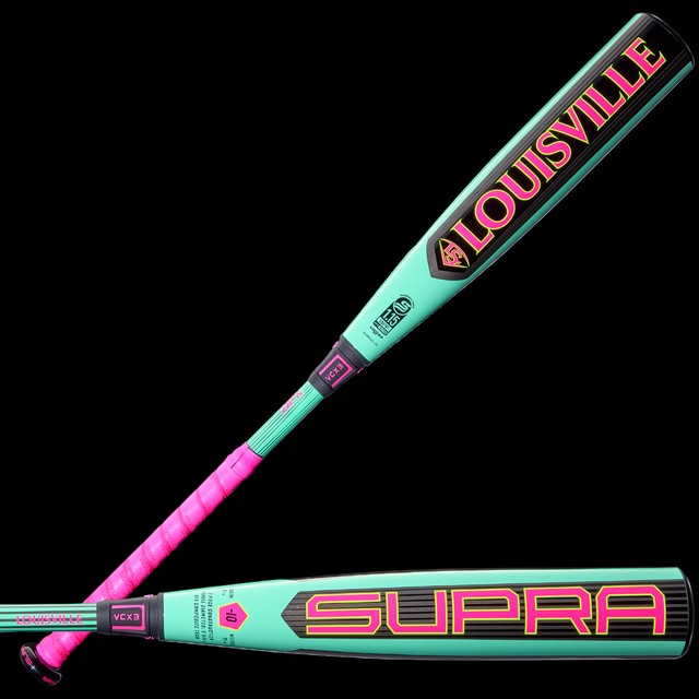 Louisville Slugger Supra USSSA travel bat — official product photo